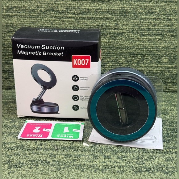 Undefined Other - GENERIC K007 VACUUM SUCTION MAGNETIC BRACKET, K007 PHONE MOUNT SUCTION - BLACK
